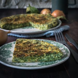 Trouchia, cours de cuisine niçoise, omelette de blettes niçoise