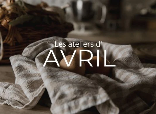 Cours de cuisine - Mois d'Avril