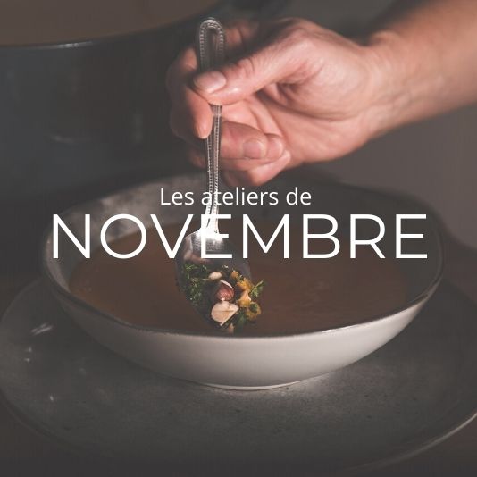 cours de cuisine du mois de novembre