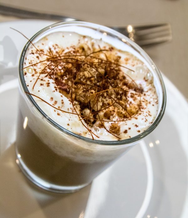 Velouté de châtaignes comme un capuccino - Cours de Cuisine