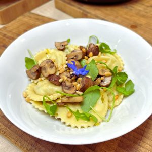 Raviole aux deux truites - Notes de Cuisine